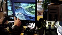 Euro Truck Simulator 2 |146 km/h |2500BHP mod |Logitech G27 |delivery |crash |feet/pedals cam