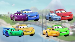 Disney Cars 3 Cruz Ramirez Wrong Paints and Wheels Learn Colors Finger Rhymes