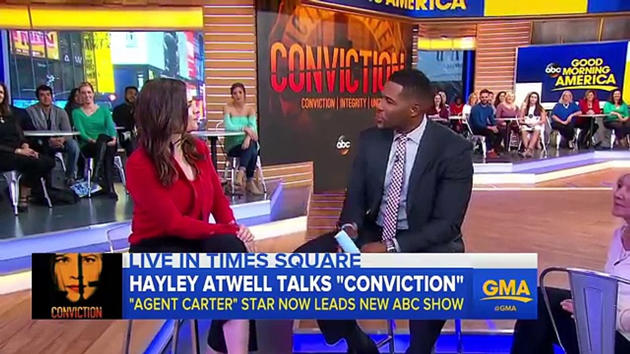 Conviction  - Hayley Atwell Interview