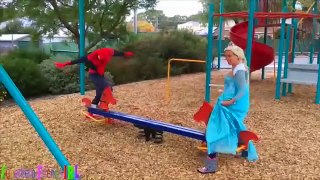 Hulk PEE in GIANT Inflatable Kids Toy POOL ★ Spiderman Frozen Elsa Superhero 3D Clay Animation Movie