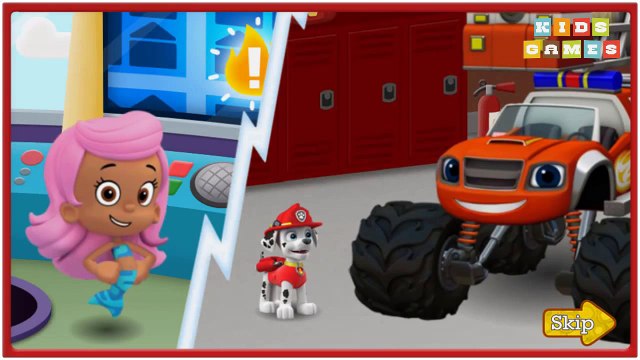 Nickelodeon Games to play online 2017 ♫ Paw Patrol Games - Firefighter Rescue ♫ Kids Games