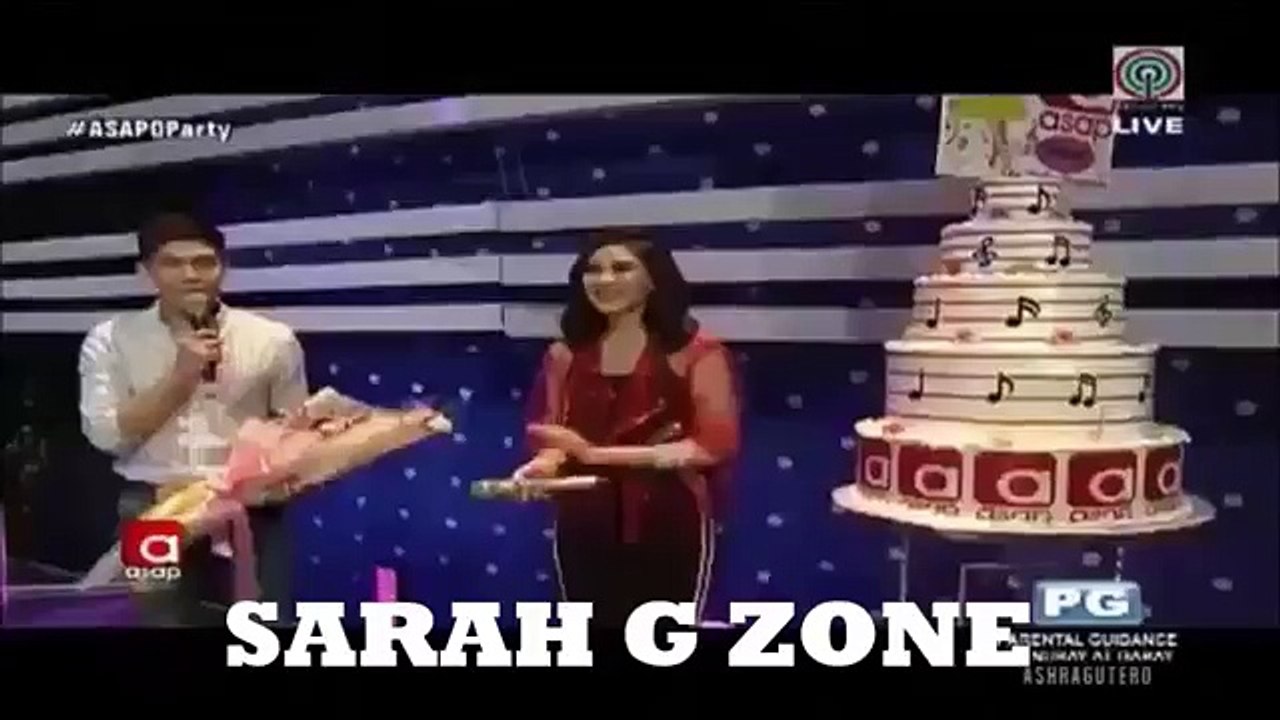 Sarah G NAPUTUKAN sa ASAP l JONA NAPAYAKAP SA GALING