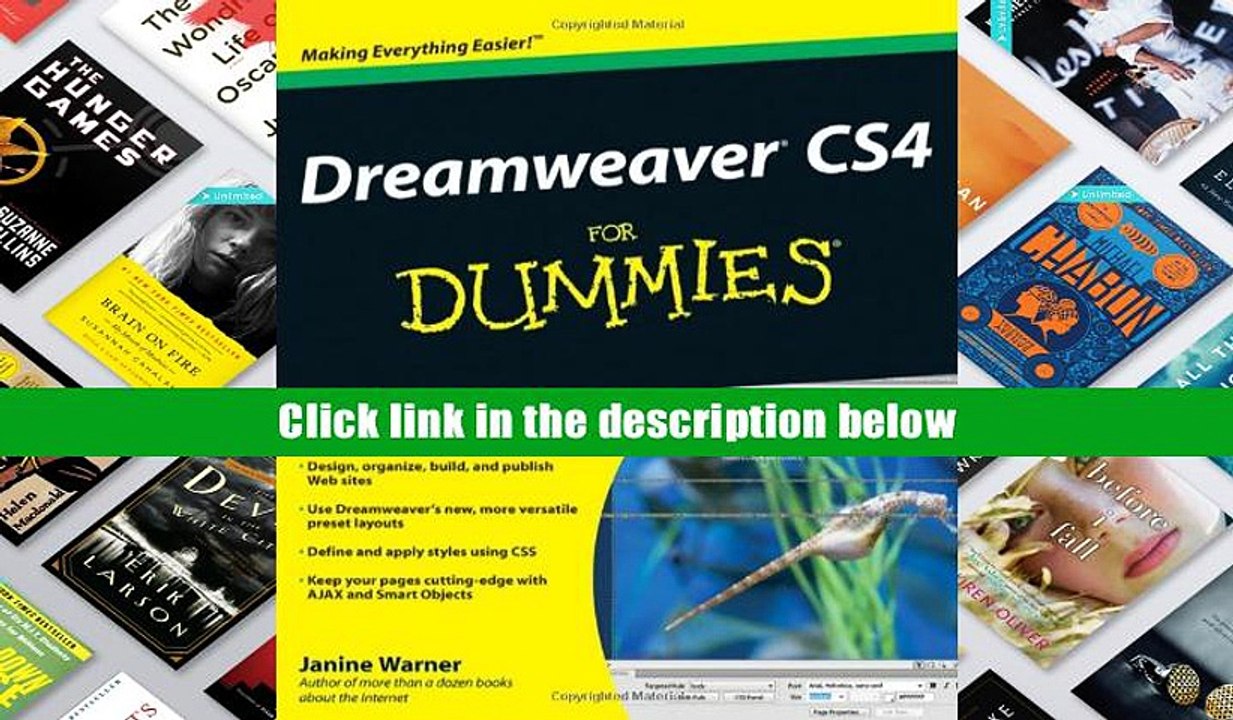 Download  Dreamweaver CS4 for Dummies (For Dummies (Computers)) Janine Warner Trial Ebook