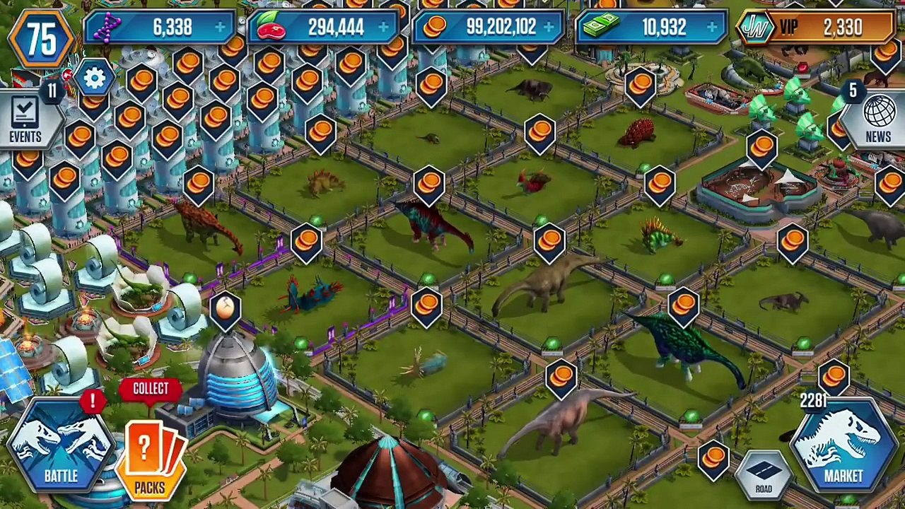 NORTH AMERICA PACK - Jurassic World The Game