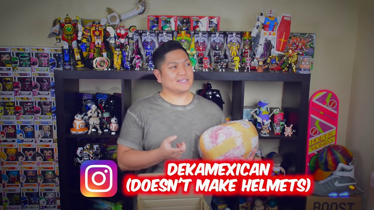 Mighty Morphin Power Rangers Helmet Unboxing & Review - Aniki Cosplay