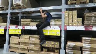 OVERNIGHT IN IKEA FORT CHALLENGE ATTEMPT!! (24 HOUR ATTEMPT)