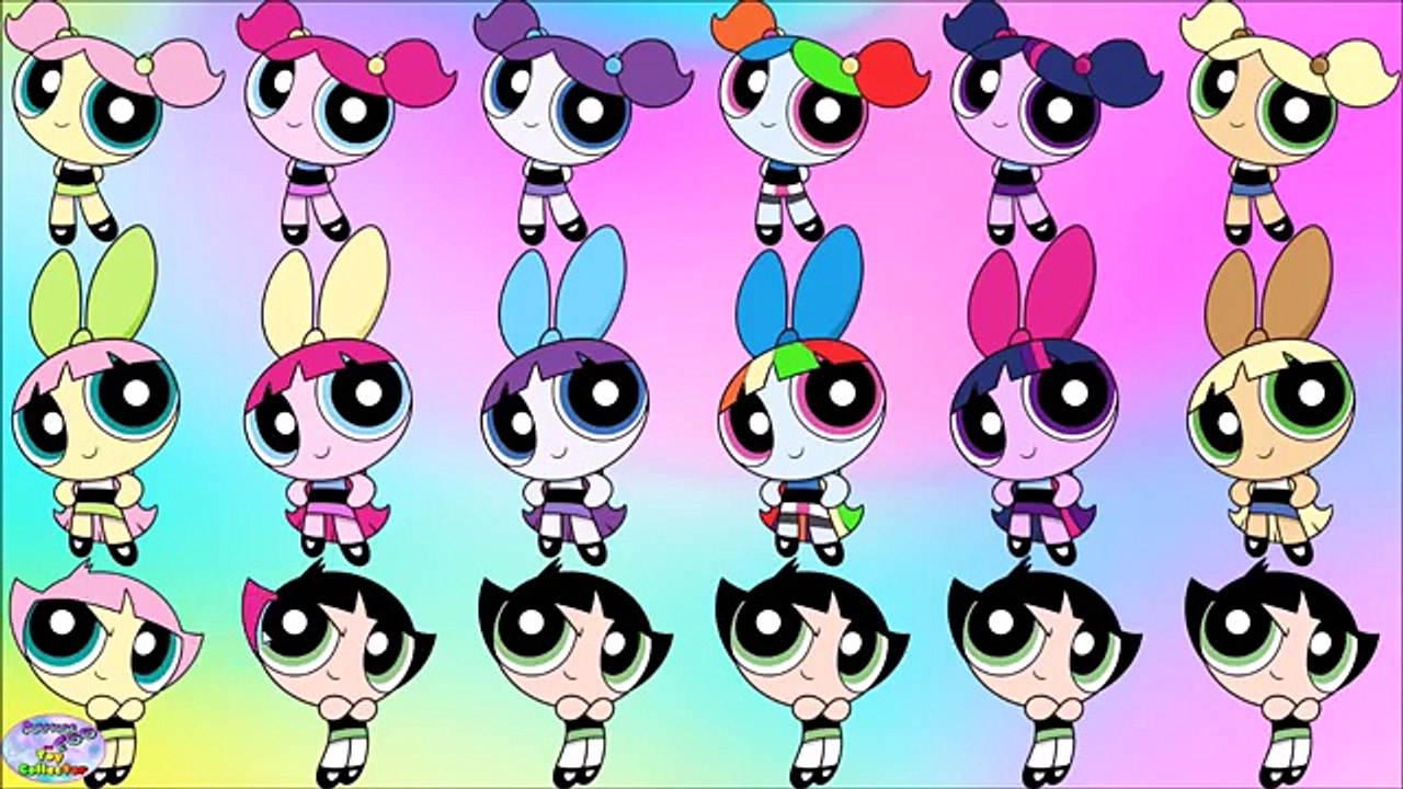The Powerpuff Girls Color Swap Transforms Compilation Episode Surprise Egg and Toy Collector SETC