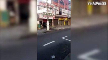 Woman Tries To Get In Car At Petrol Station