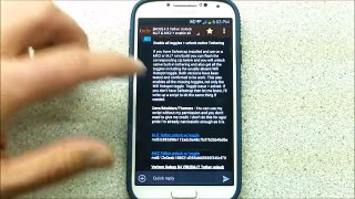 Samsung Galaxy S4 Tether/WiFi Unlock (Verizon)