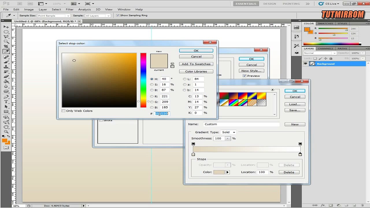 Learning Basic Create Clean Hands Infographics In Photoshop