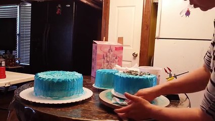 PASTEL DE FROZEN (torta de frozen decoracion sencilla)