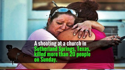 Texas Church Shooting Leaves at Least 26 Dead, Officials Say