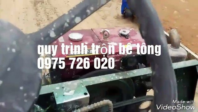 Xe ( máy trộn bê tông tự hành Lạc Hồng ) máy trộn 6 bao 9 bao _ NHÍP TRƯỚC SAU CỰC KHOẺ