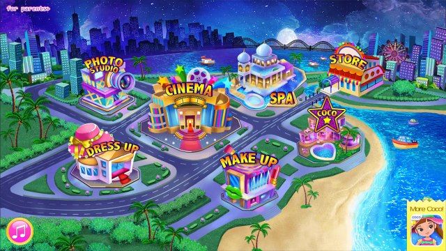 Fun Baby Care #f - Star Girls Makeover Kids Games - Girls Spa, Hair Salon, Make Up & Dress Up Games