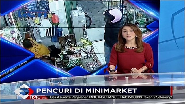 Aksi Gagal Pencurian yang Terekam CCTV