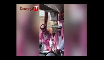 Suudi Prens Mansur bin Mukrin'in helikopterin içindeki son görüntüsü