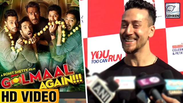 SHOCKING! Tiger Shroff Yet To Watch Golmaal Again |Ajay Devgn Parineeti Chopra