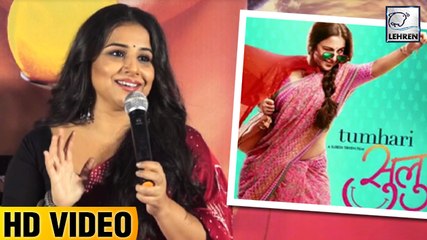 Vidya Balan Talks About Her Upcomming Moving Tumhari Sulu