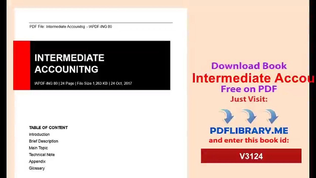 Intermediate Accounitng