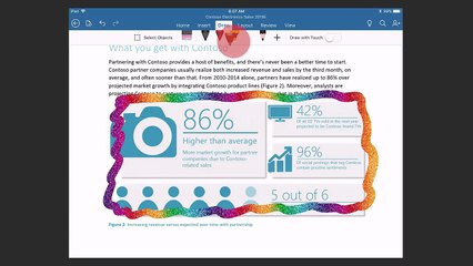 Inking in Office for iPad and iPhones