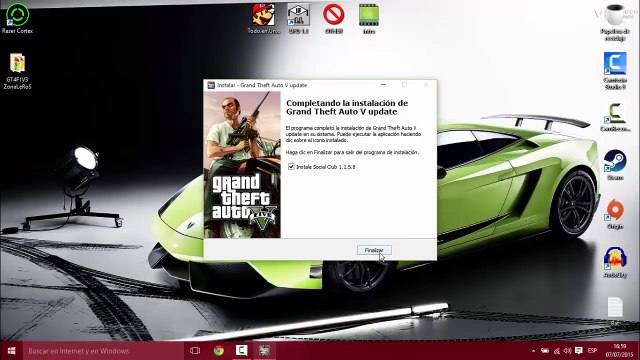 Como descargar e instalar GTA V(5) para P.C. Windows 7,8,8.1,10 2017