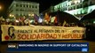 i24NEWS DESK | Marching in Madrid in support of Catalonia | Monday, November 6th 2017