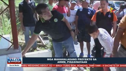 Mga mahahalagang proyekto sa ARMM, pinasinayaan