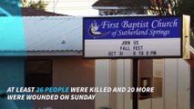 At least 26 killed after gunman opens fire in Texas Church