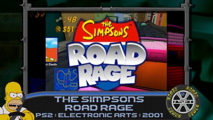 Crash TSET - The Simpsons: Road Rage