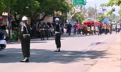 Simulasi Kirab Kereta Kencana untuk Kahiyang - Bobby