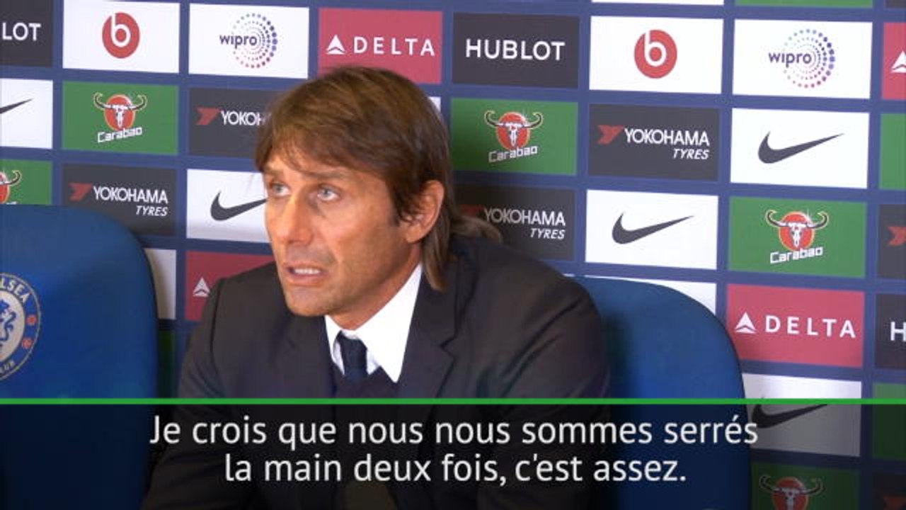 11e j. - Conte: "Nous nous sommes serrés la main deux fois, c'est assez"