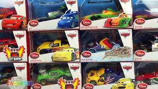 COLECCION DE 12 VEHICULOS DISNEY PIXAR CARS UNBOXING DISNEY STORE RAYO MCQUEEN LIGHTNING MCQUEEN