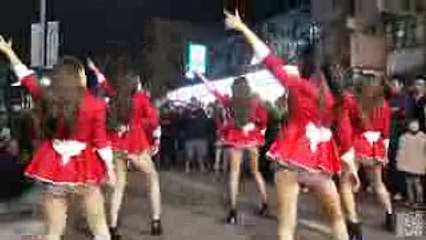 20150301 旗津廟會熱舞 - 惡魔女孩 Devil Girls。瑀心。VIVI。艾婷。寶兒。范璇 - 小蘋果