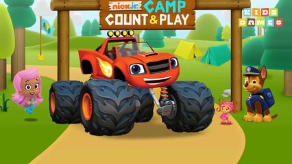Nickelodeon Games to play online 2017 ♫ Nickjr Camp Count ♫ Kids Games