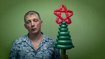 Новогодняя Ёлка и звездочка из шаров / Christmas tree of balloons.