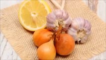Cebolla, ajo y limón los tres remedios superpoderosos