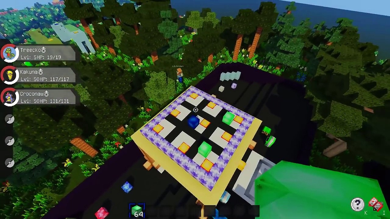 Minecraft Pixelmon - TIC-TAC-TOE in PIXELMON! (Minecraft Pokemon Mod)