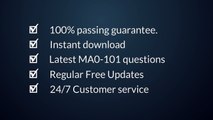 Up-to-date MA0-101 PDF Questions Answers | Valid MA0-101 Dumps