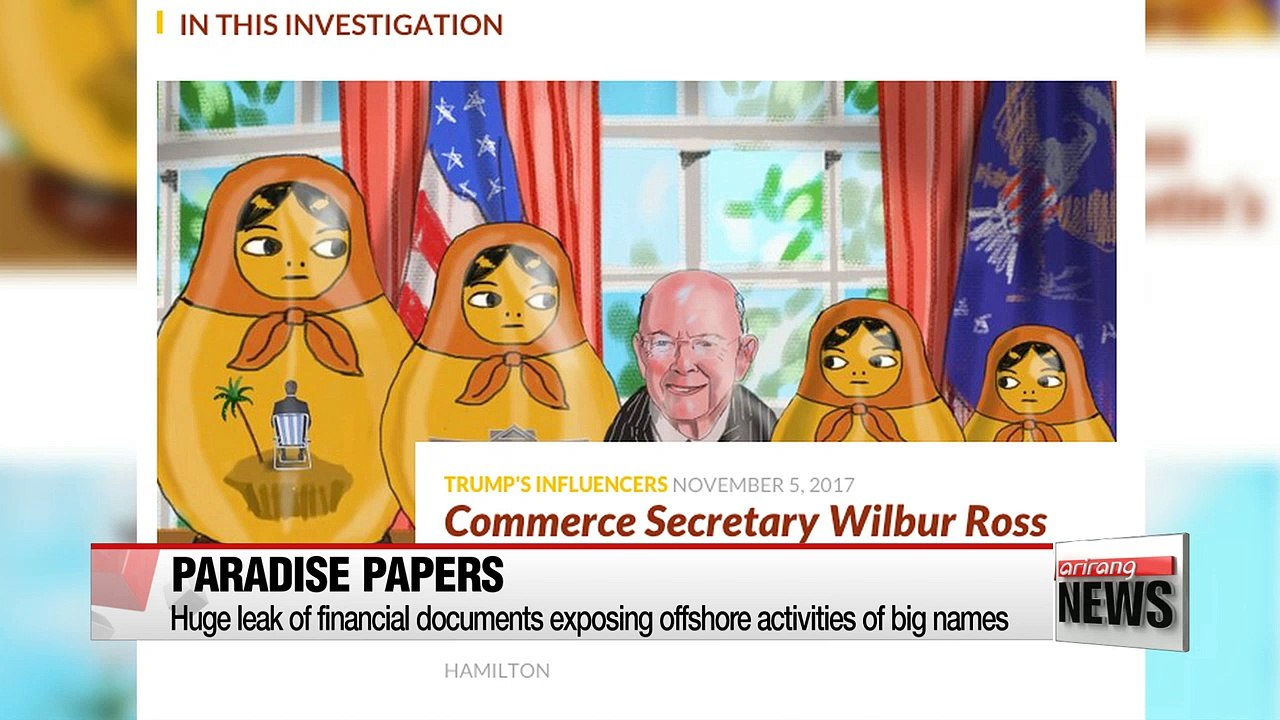 'Paradise Papers' expose secrets of world elites' tax havens