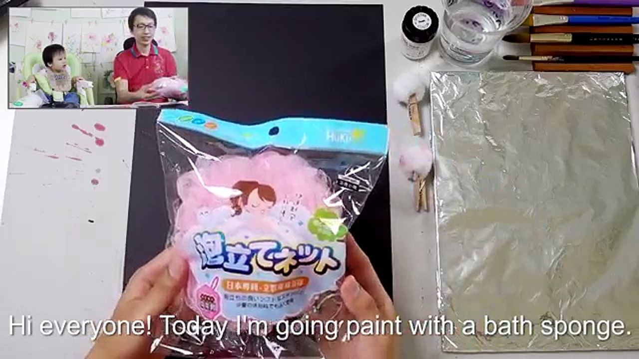 Norman Brodeur-Norman J brodeur-Basic Bath Sponge Painting Idea