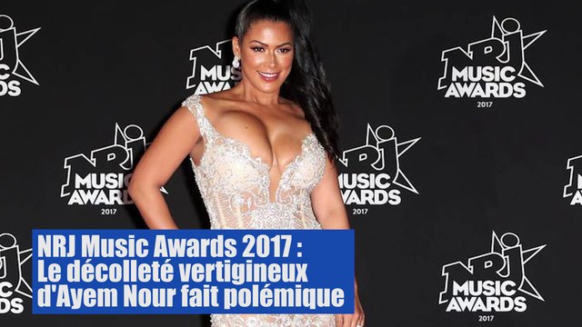 NRJ Music Awards : le décolleté vertigineux d'Ayem critiqué