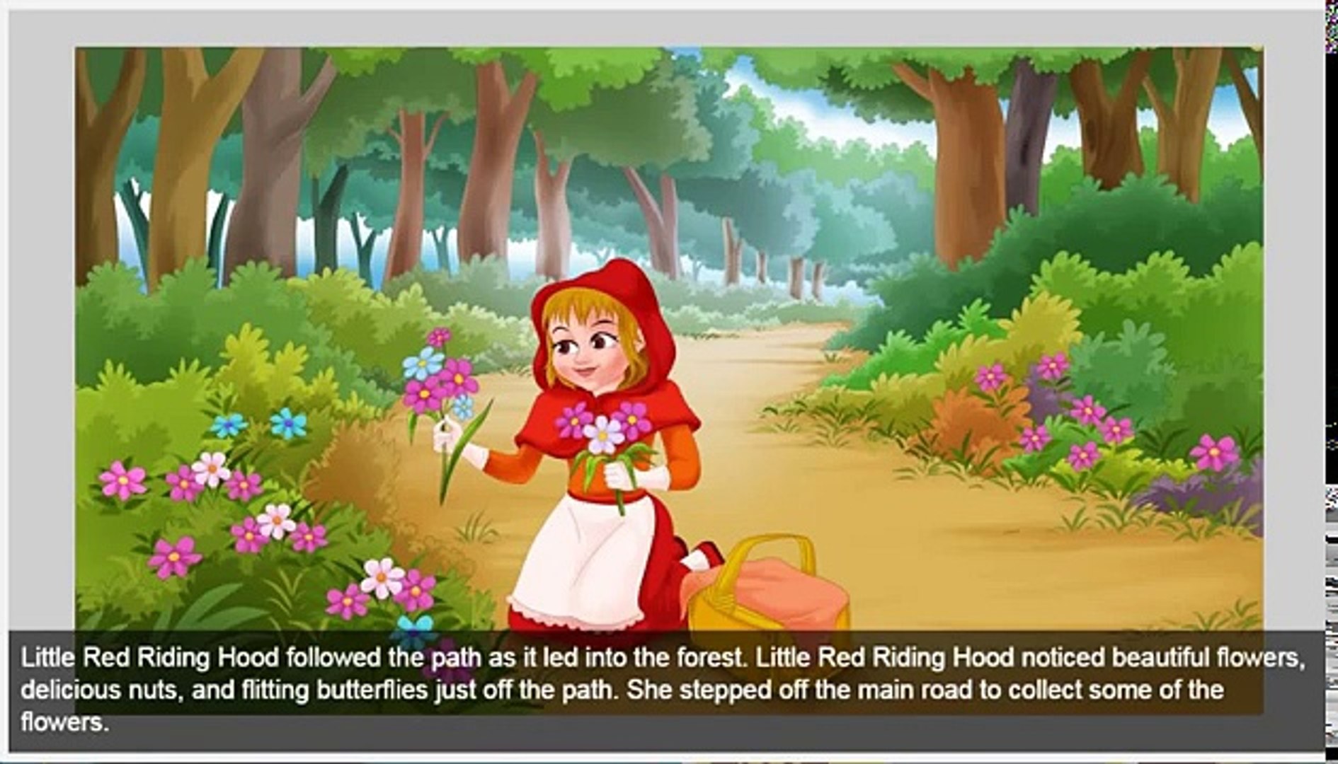 The story of Little Red Riding In English Talking Before Sleep For Kids – Видео Dailymotion