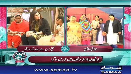 Subah Saverey Samaa Kay Saath | SAMAA TV | Madiha Naqvi | 06 Nov 2017