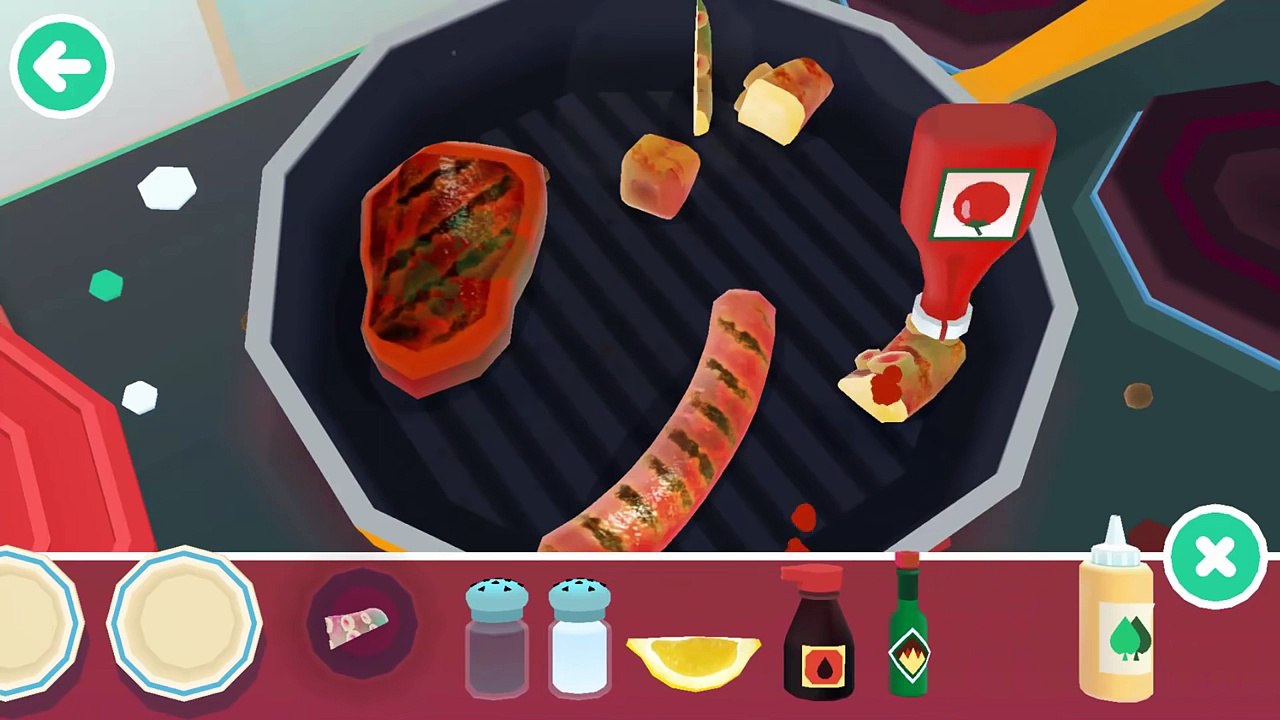 Toca Kitchen 2 - Amazing Fun Food Cooking Games - Kids Learn To Make Food - Funny Video For Children
