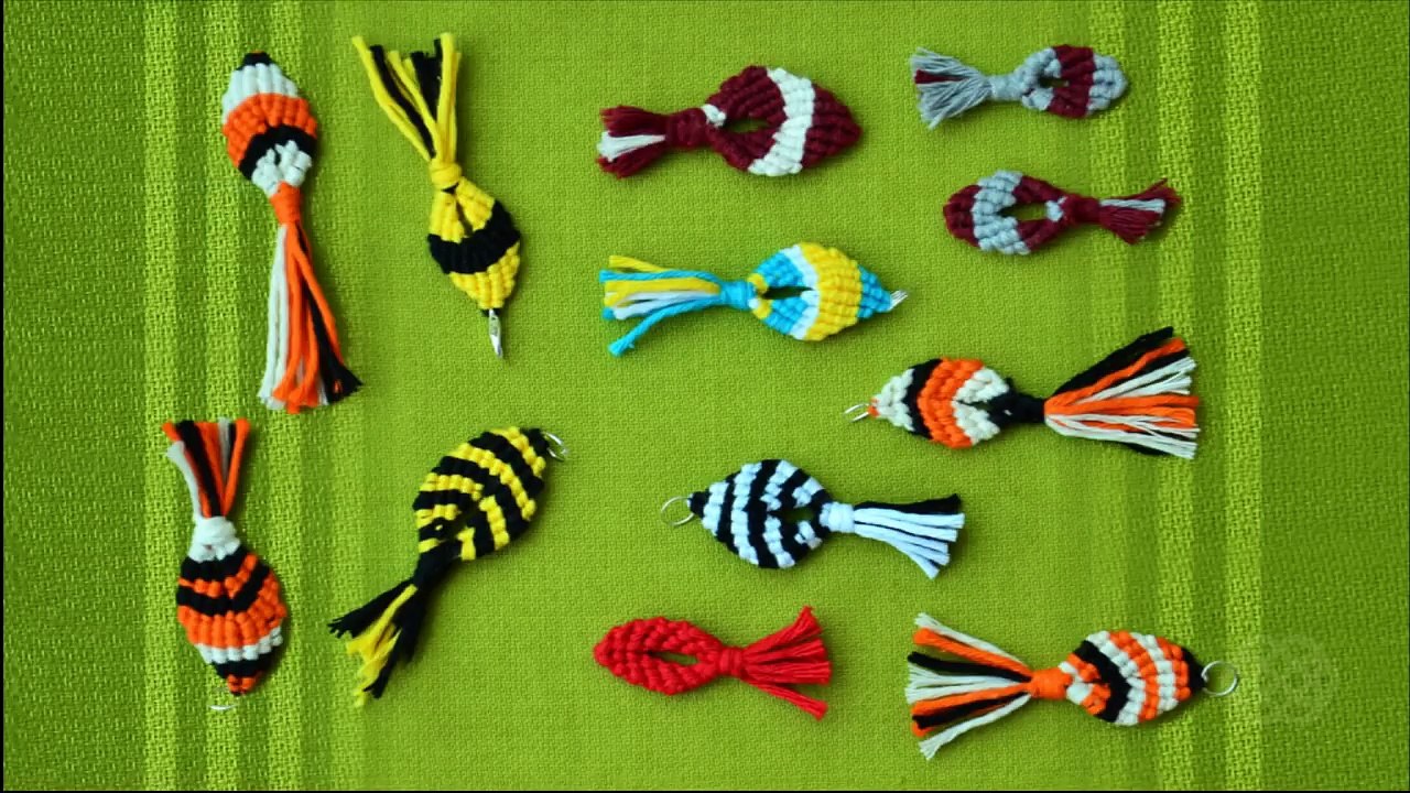 Easy Macrame Fish / Pesce, Pescado, Poisson, Peixe, Ikan, Fisch, Рыба, Ryba, 魚