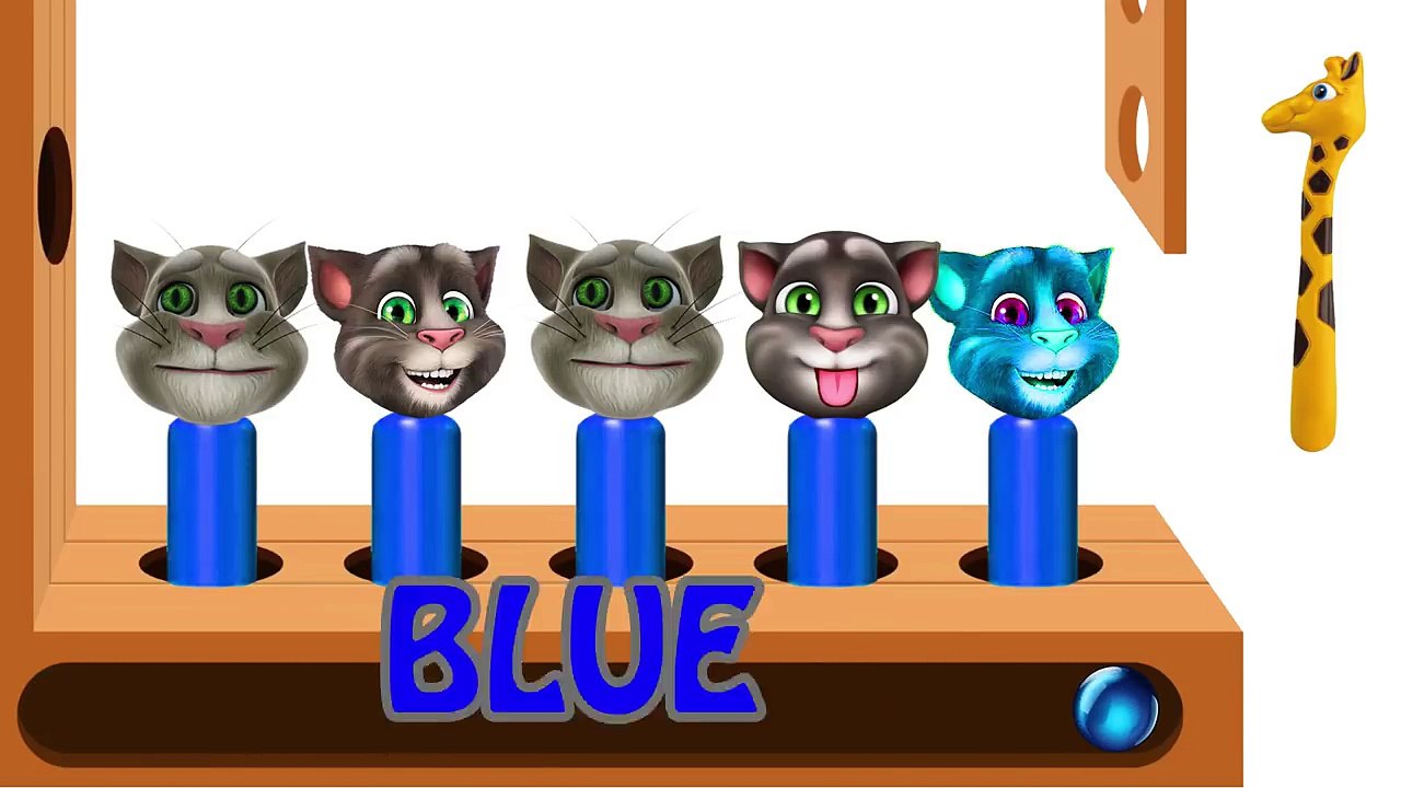 Learn Colors with My Talking Tom Colours Balls