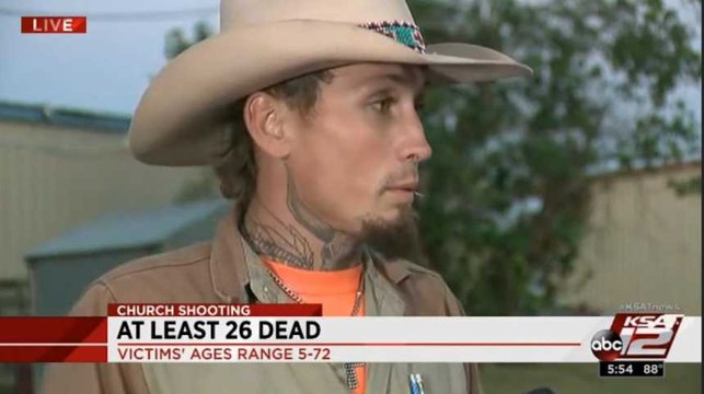 J'ai simplement agi : l'homme qui s'est lancé à la poursuite du tireur de Sutherland Springs raconte