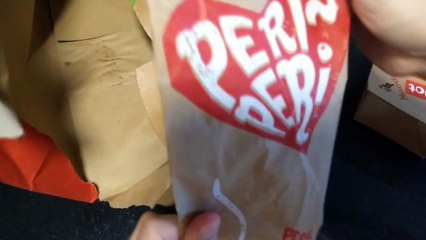 Nandos Chicken thigh Wrap