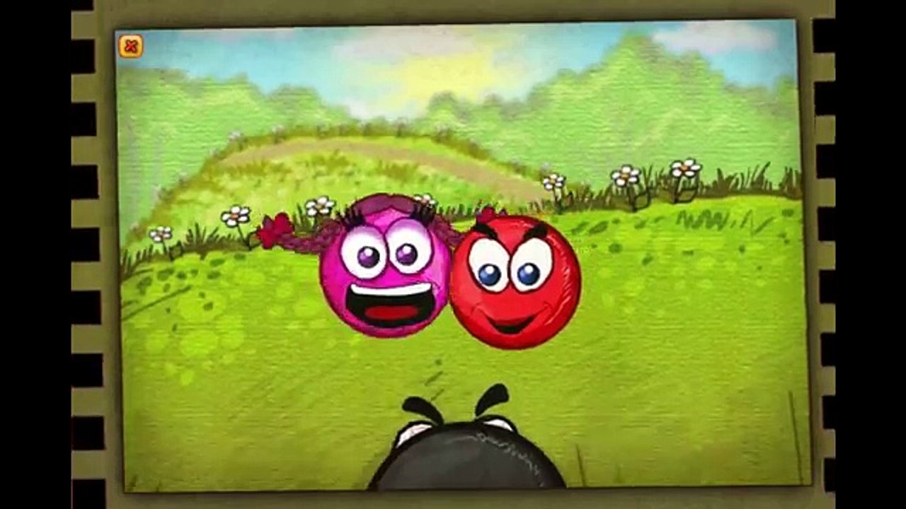 Красный шарик спасает свою подружку [1] Мультик для детей.