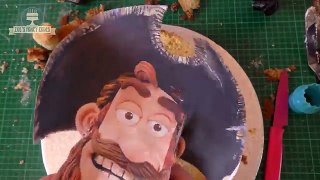 The Pirates cake : Pirate captain birthday cake